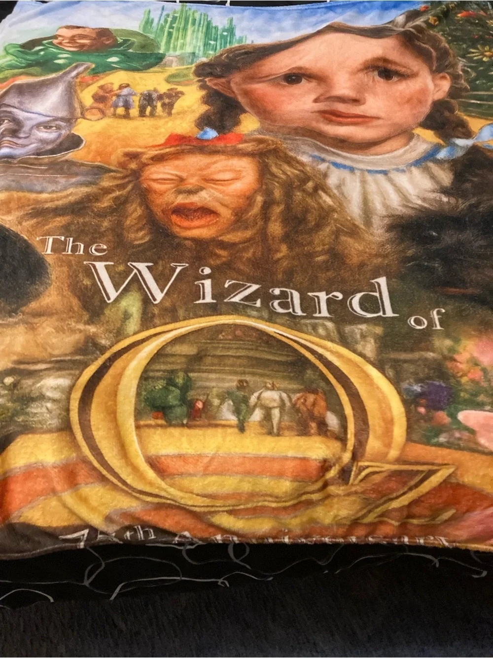 Wizard of Oz Plush Throw Blanket - Multi Color